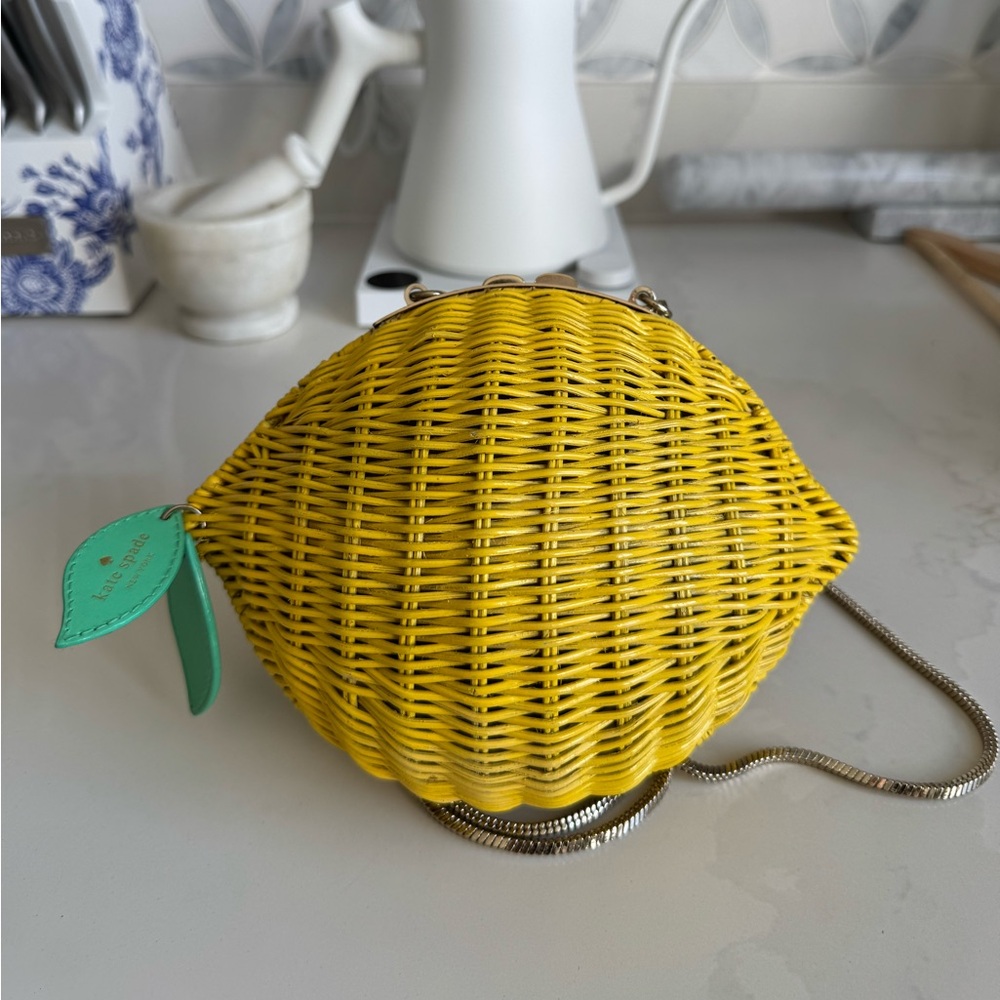 Kate Spade  Lemon-Shaped clutch